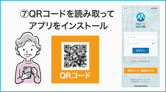 [Metell LIFE -ミテルライフ-]を自治会・町内会で利用開始する手順